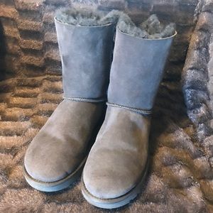UGG boots bailey double corduroy bow SIZE 9